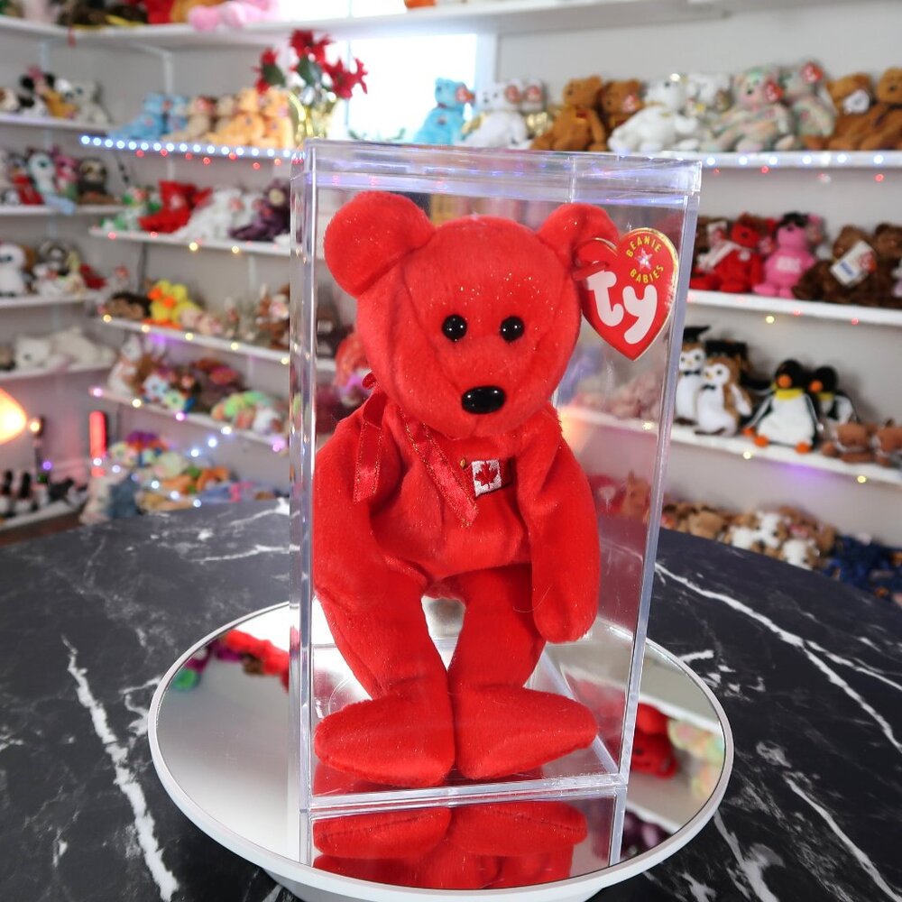 TY Beanie Baby - Pierre the Bear (Canadian Exclusive) | MWMT New Mint Tags